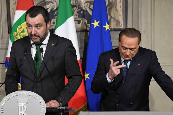 Berlusconi e Salvini litigano sull’uscita della Juve dalla Champions davanti a Mattarella
