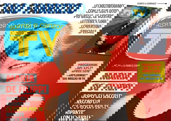 Le proteste del web contro Tv, Sorrisi e Canzoni che ha messo Frizzi in controcopertina