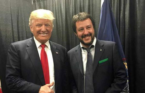 Matteo Salvini non piace agli Usa di Donald Trump per la sua eccessiva vicinanza a Putin