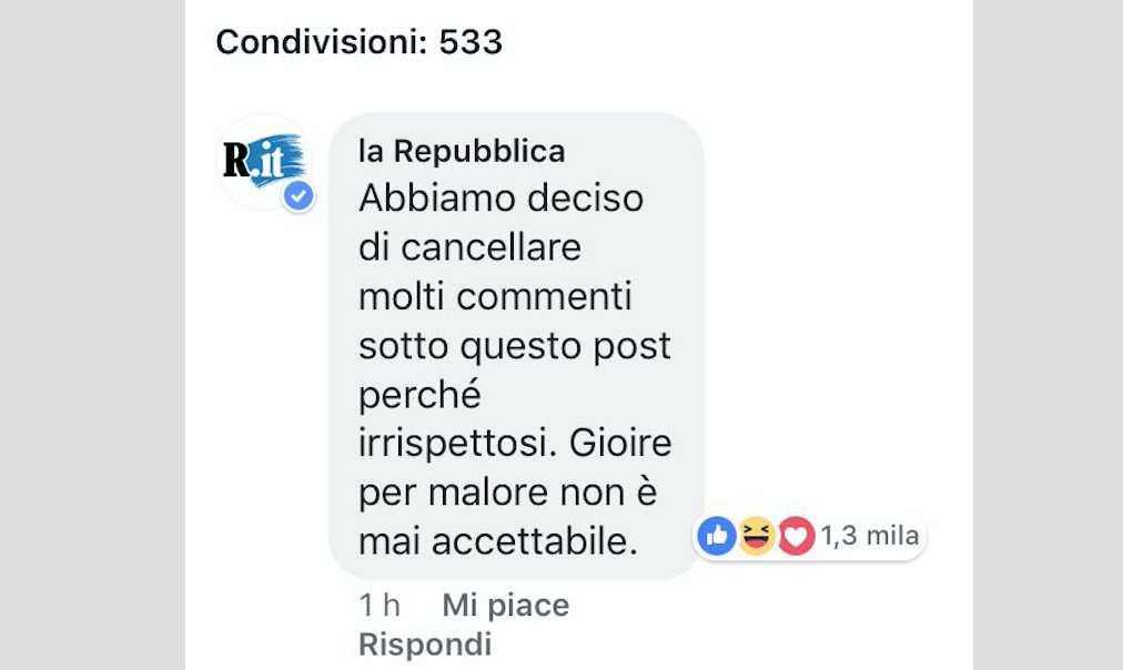 Il vergognoso elenco di chi sta augurando la morte a Giorgio Napolitano article-post