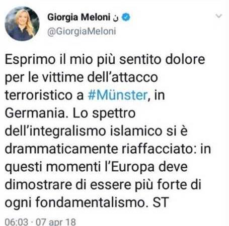 giorgia meloni munster