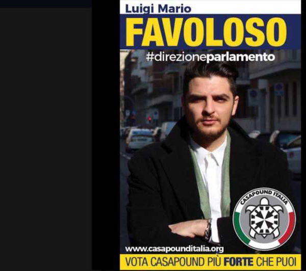 Luigi Mario Favoloso porta CasaPound al Grande Fratello 15