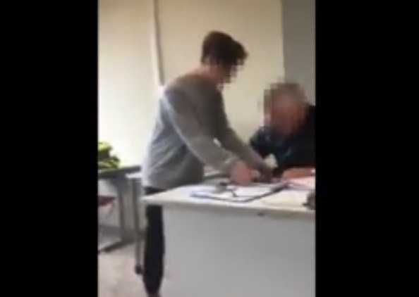 professori picchiati
