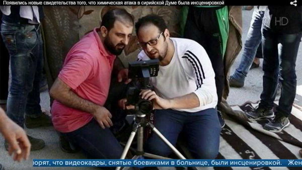 La Russia alimenta le fake news sull’attacco chimico in Siria rilanciando immagini prese da un set cinematografico