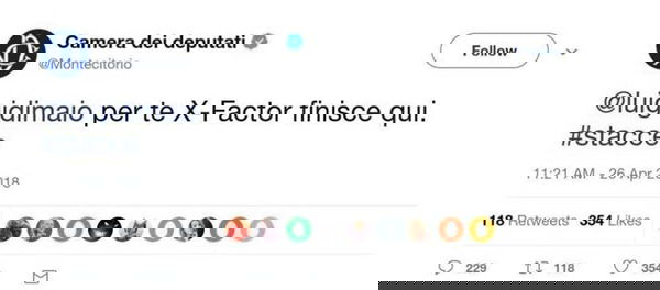 Il post satirico degli Eurocrati manda in tilt la Camera: «Di Maio, per te X-Factor finisce qui»