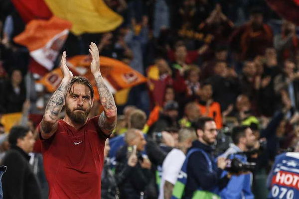 La lezione di Daniele De Rossi a Gianluigi Buffon dopo l’eliminazione della Roma dalla Champion’s League