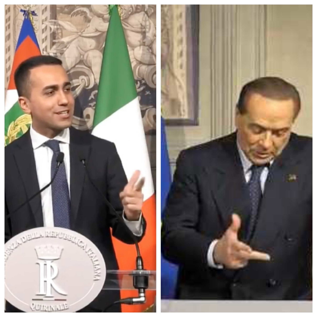 Di Maio fa la conta in conferenza stampa come Berlusconi | VIDEO article-post