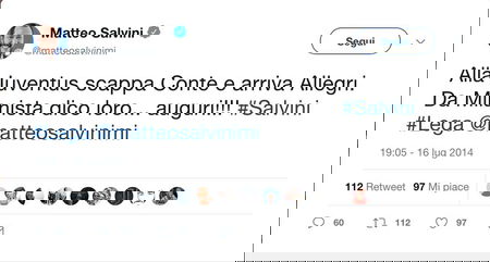 Juventus campione, quando Salvini la prendeva in giro per aver ingaggiato Allegri article-post