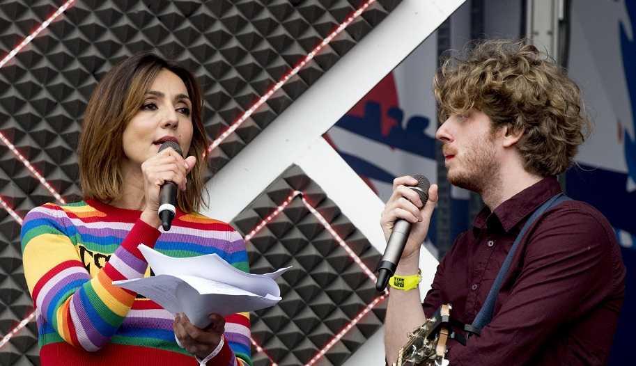 Ambra Angiolini concerto del primo maggio