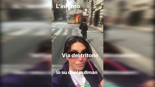 Carmen Di Pietro e il momento esatto in cui esplode il bus | VIDEO