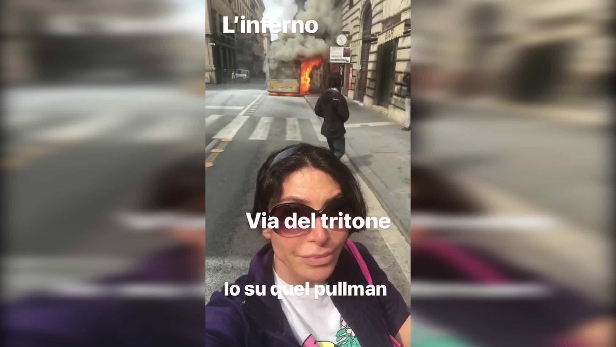 Carmen Di Pietro e il momento esatto in cui esplode il bus | VIDEO article-post
