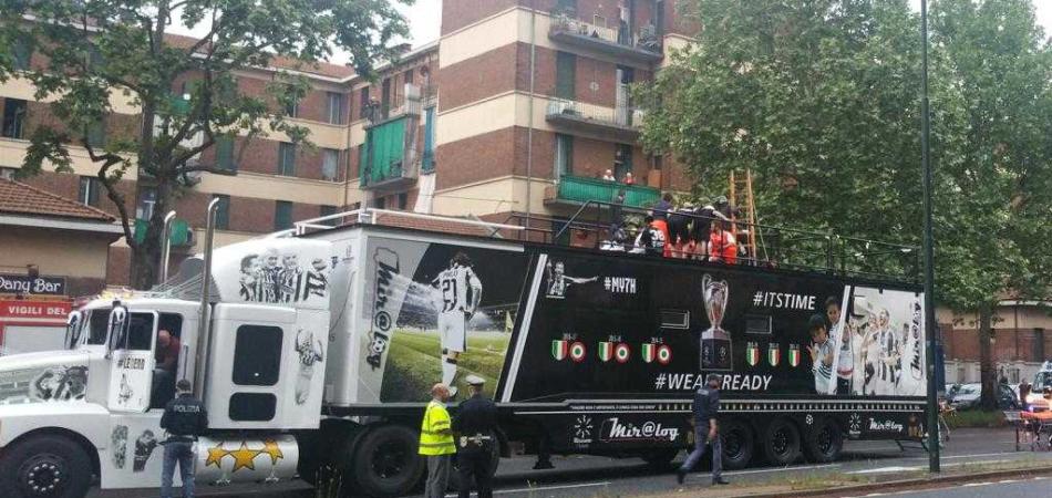 feriti festa scudetto Juventus