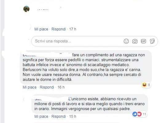 Gaffe di Berlusconi