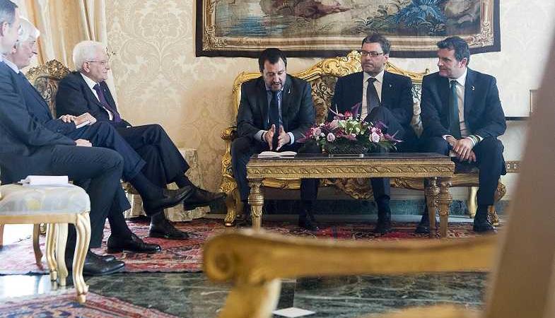 Mattarella Salvini scontro