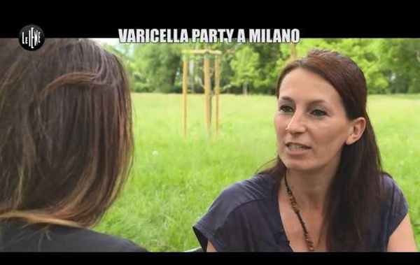 Le Iene e la mamma del post sul «varicella party»