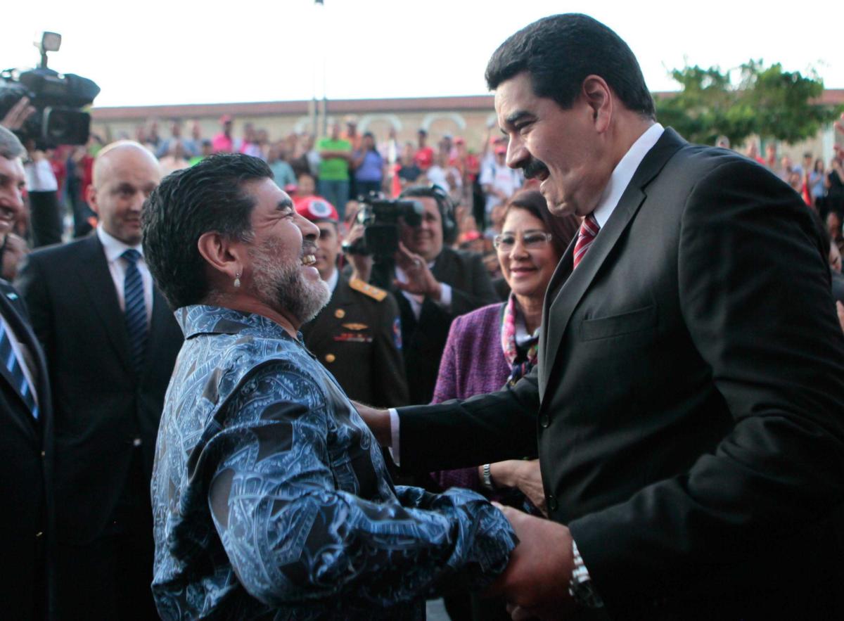 Gli strani endorsement di Erdogan e Maradona al presidente del Venezuela Maduro article-post
