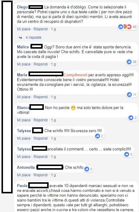 Gli inutili insulti sull’hotel dello stupro di Meta di Sorrento