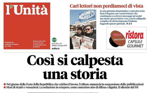Tiberio Barchielli e Giorgio Brogi assunti dall’Unità, ora fallita, a più di 12 mila euro al mese