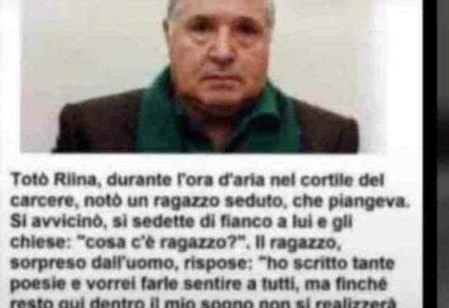 toto riina liberato