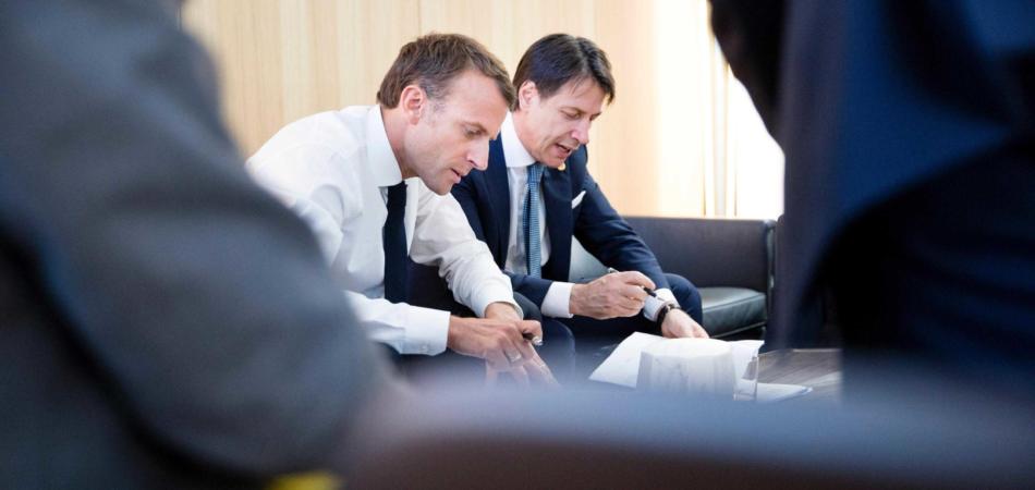 lite Macron-Conte