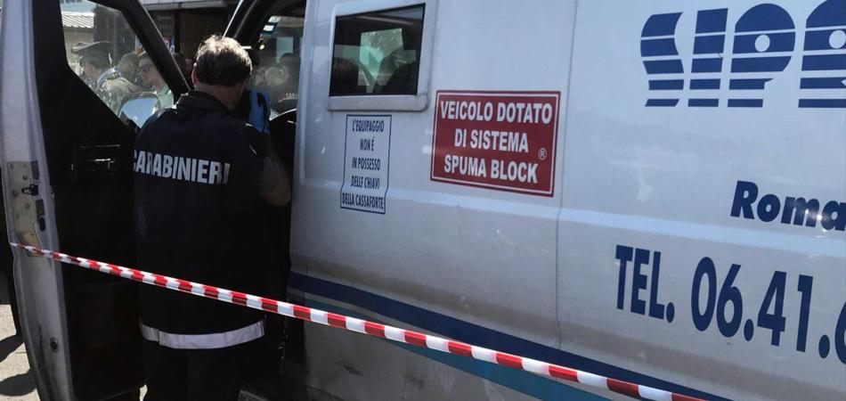 assalto furgone portavalori