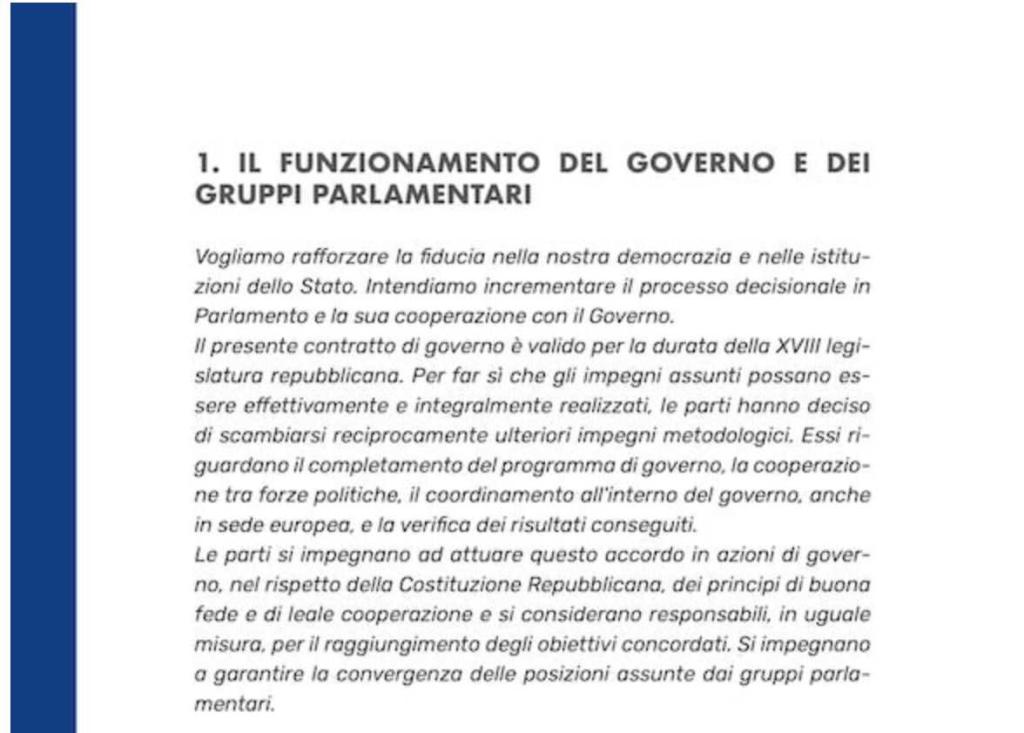 contratto Lega-M5S