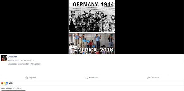 La foto dei bambini al confine con il Messico in realtà è dalla Palestina