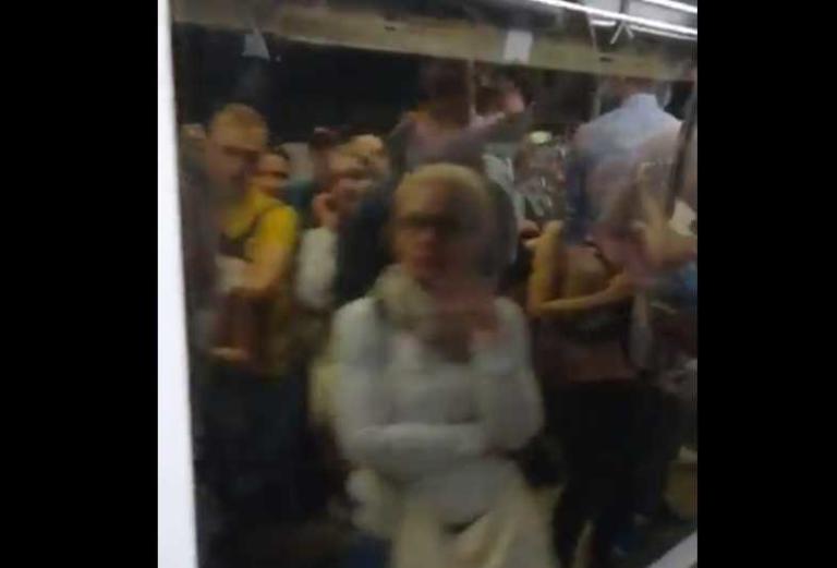 Momenti di paura nella metro B a Roma: allarme bomba, ma era un guasto