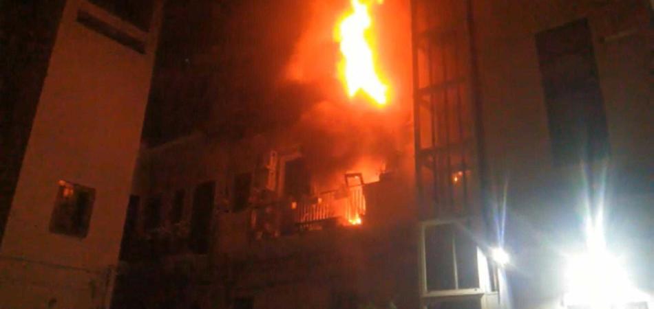 incendio Messina