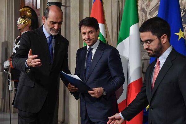 La lista dei ministri del governo Conte