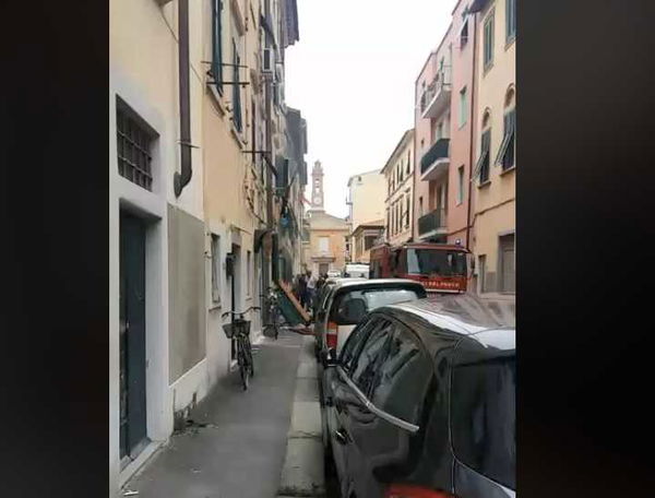 Livorno: esplosione in via del Seminario. Tre feriti