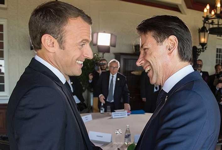 Nella notte una telefonata Macron-Conte, domani il premier a Parigi