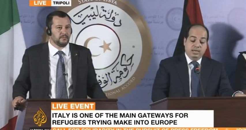 matteo salvini libia