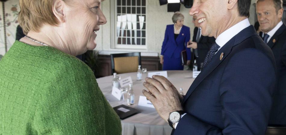 Merkel rimprovera Conte