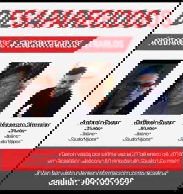 Messico, napoletani scomparsi. «Siamo vicini alla svolta»