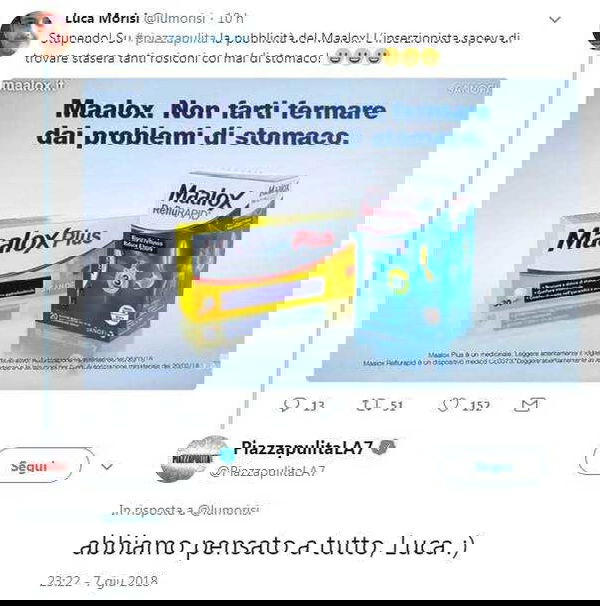 L’imbarazzante tweet di Piazzapulita a Luca Morisi