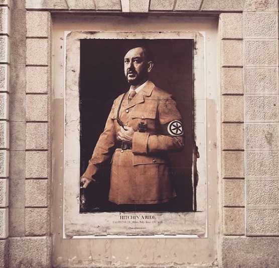 Salvini come Hitler. Il manifesto choc a Milano