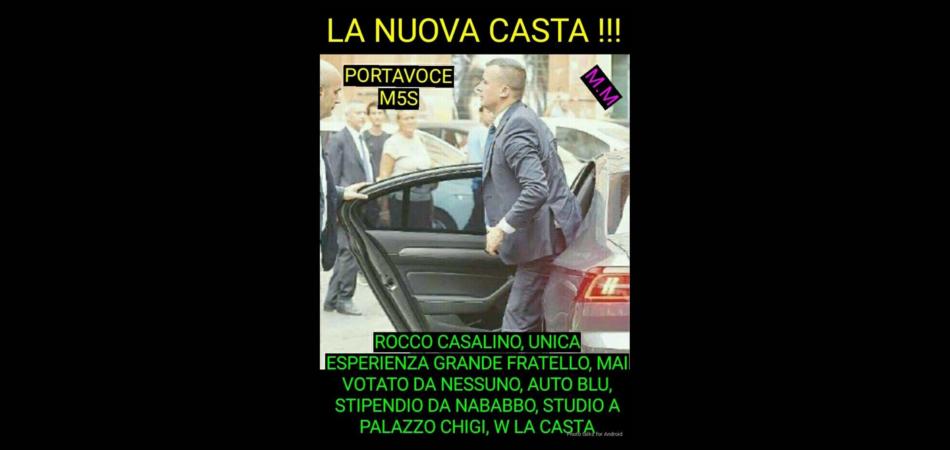 Rocco Casalino casta
