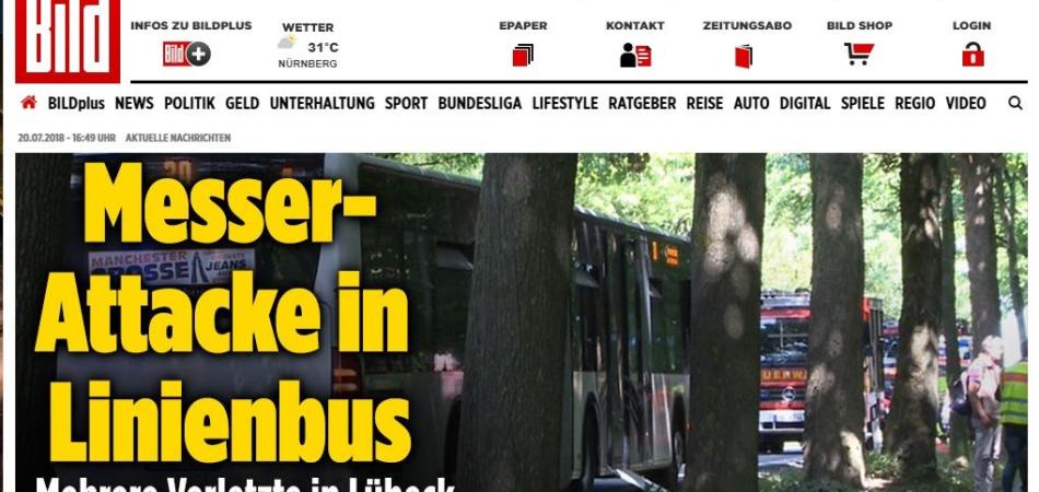 Lubecca attentato, Bild