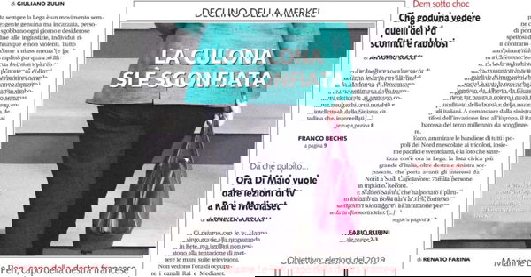 Libero sulla Merkel: «La culona si è sgonfiata»