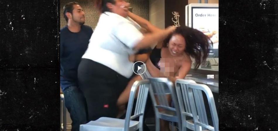 Rissa al McDonald's, Usa