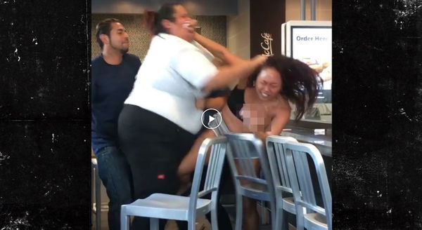 Rissa al McDonald’s, la lite tra una cliente e una cameriera in un ristorante americano | VIDEO