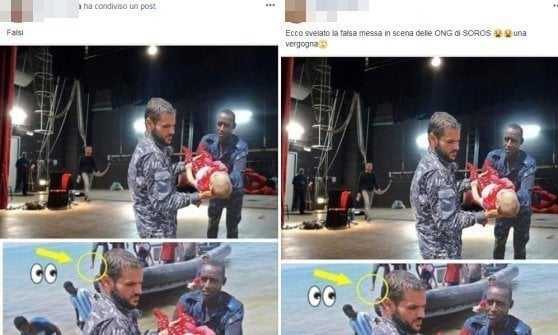 La bruttissima bufala complottista del fotomontaggio sui bambini migranti morti article-post