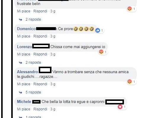 erasmus commenti sessisti