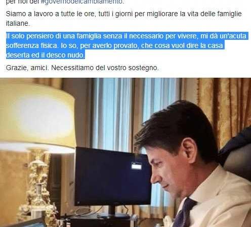 giuseppe conte fake