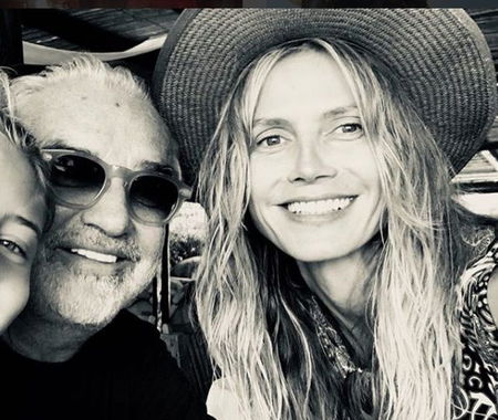 Heidi Klum e la foto con Flavio Briatore e la figlia Leni article-post
