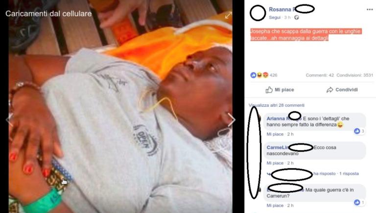 Il video che debunka la bufala dello smalto rosso di Josepha è stato rimosso da Facebook