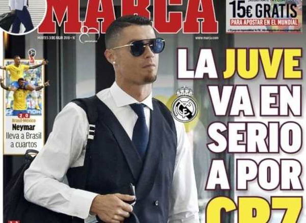 La Juve è più vicina a Cristiano Ronaldo. Ingaggio da 120 milioni fino al 2022?