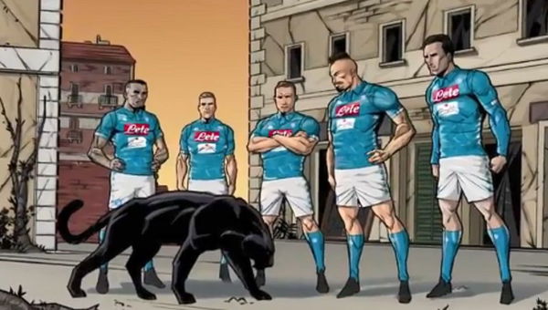Ma quanto è tamarra la nuova maglia del Napoli (e lo spot)?