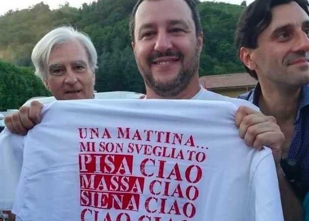 matteo salvini bella ciao